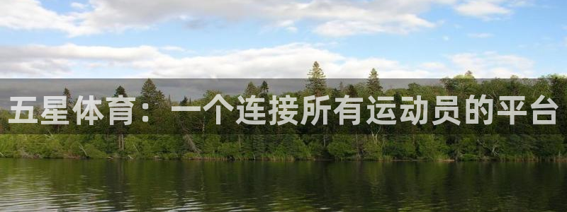 五星体育弈棋耍：五星体育：一个连接所有运动员的平台
